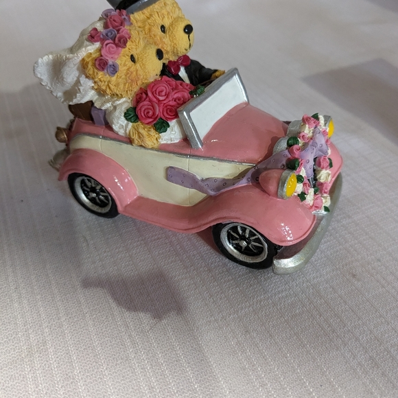 Loveable Teddies "Just Married" newlyweds figurine Avon collectable - Picture 2 of 10